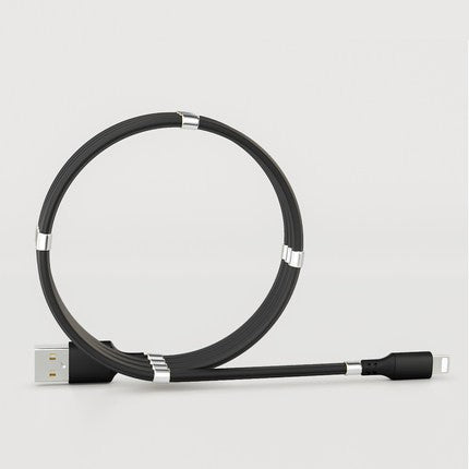 Magnetic USB Data Cable easy to Arrange For I Phones Type-C and Micro