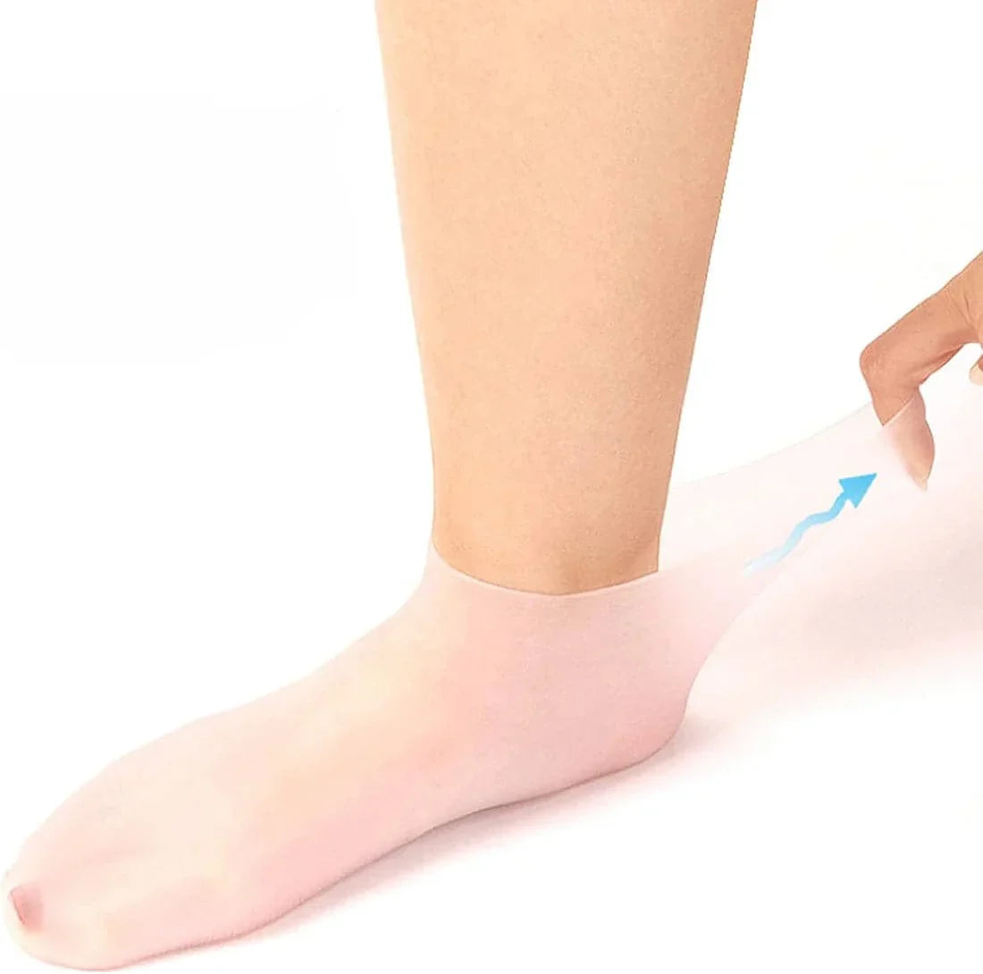 Moisturizing Foot Mask Exfoliating Silicone Socks Beach Protective Socks