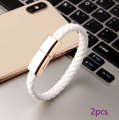 Bracelet USB Charging Cable for iPhone, USB-C & Micro