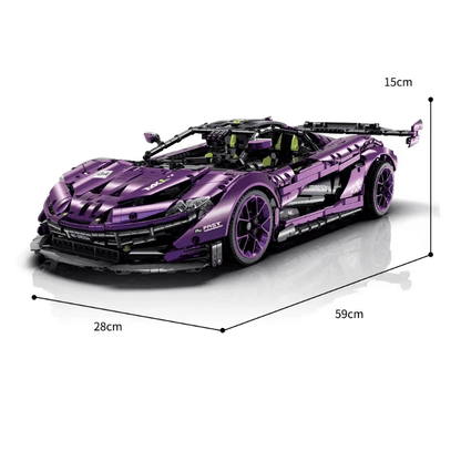 The Ultimate Satin Purple Widowmaker 3567pcs