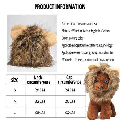 Lion Cat Costume