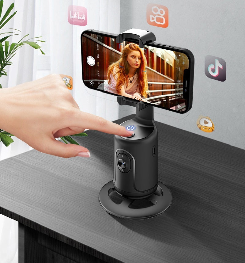 AI 360° Face Tracking Gimbal for Smartphones