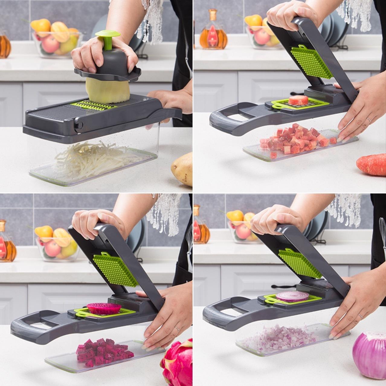 Multifunctional Vegetable Chopper Kitchen Gadgets Food Chopper Onion Cutter Vegetable Slicer