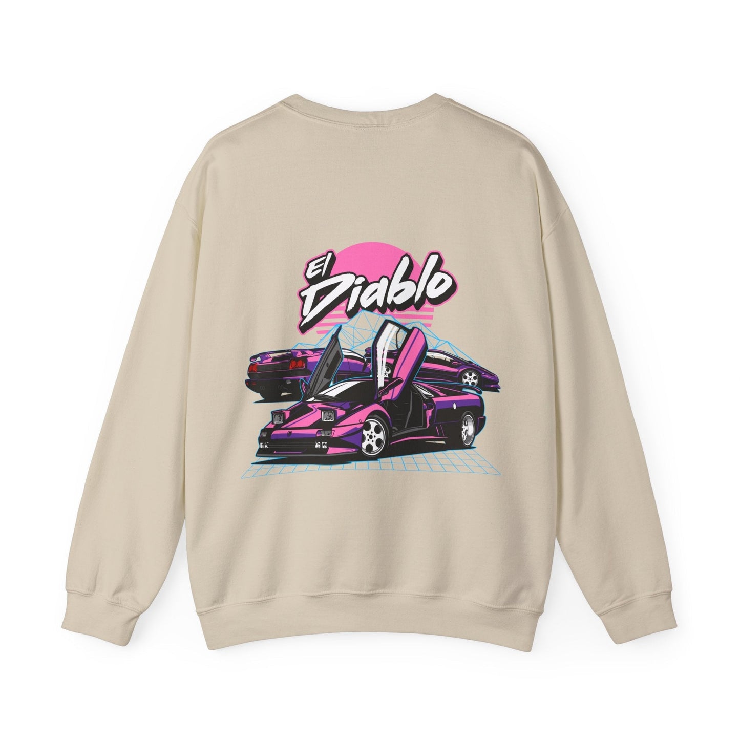 EL DIABLO LAMBORGHINI GRAPHIC SWEATER