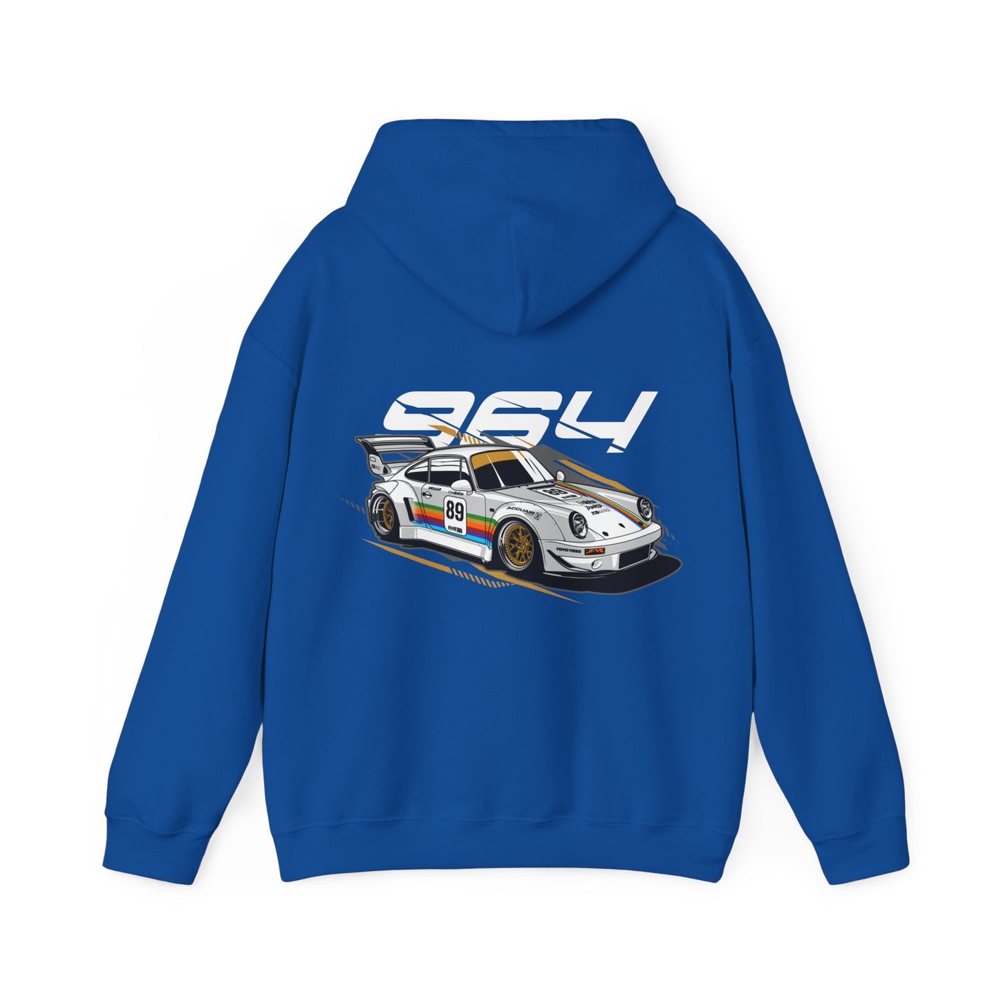 PORSCHE 964 RWB "APPLE COMPUTER INC" GRAPHIC HOODIE