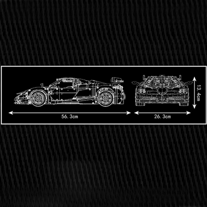 Carbon Italian Hypercar 4801pcs