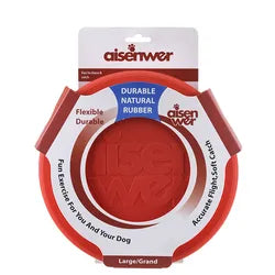 Durable dog rubber flying disc