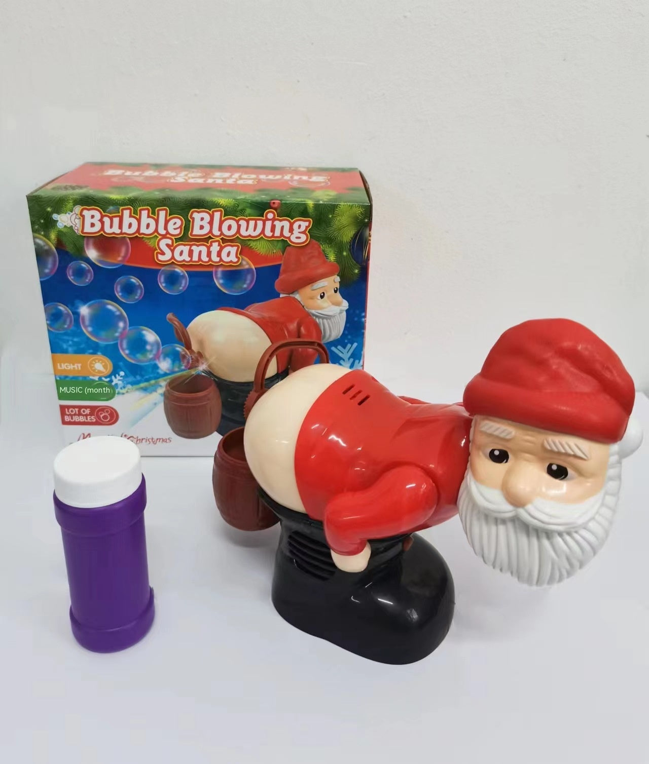 Santa Claus Bubble Machine