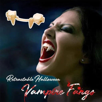 Halloween Early Flash Sale- Automatic Retractable Vampire Fangs