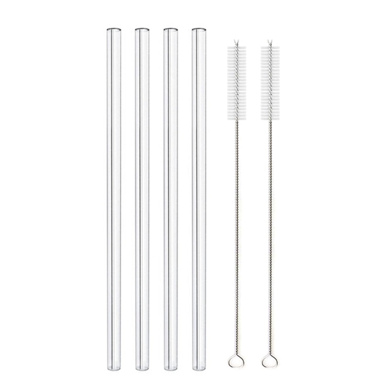 Glass Straws - Nova Gadget Store 4pcs Bent