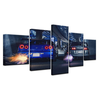 R34 and Supra Poster