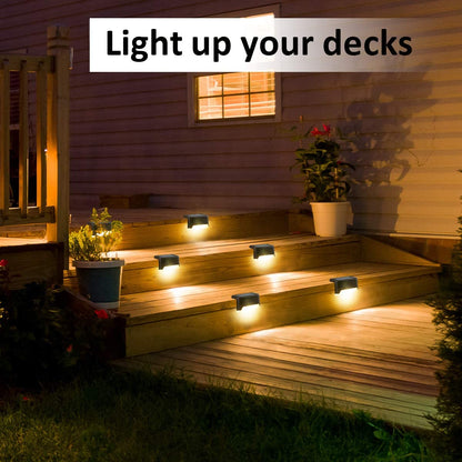 Solar Deck Lights - Nova Gadget Store White / 4PCS