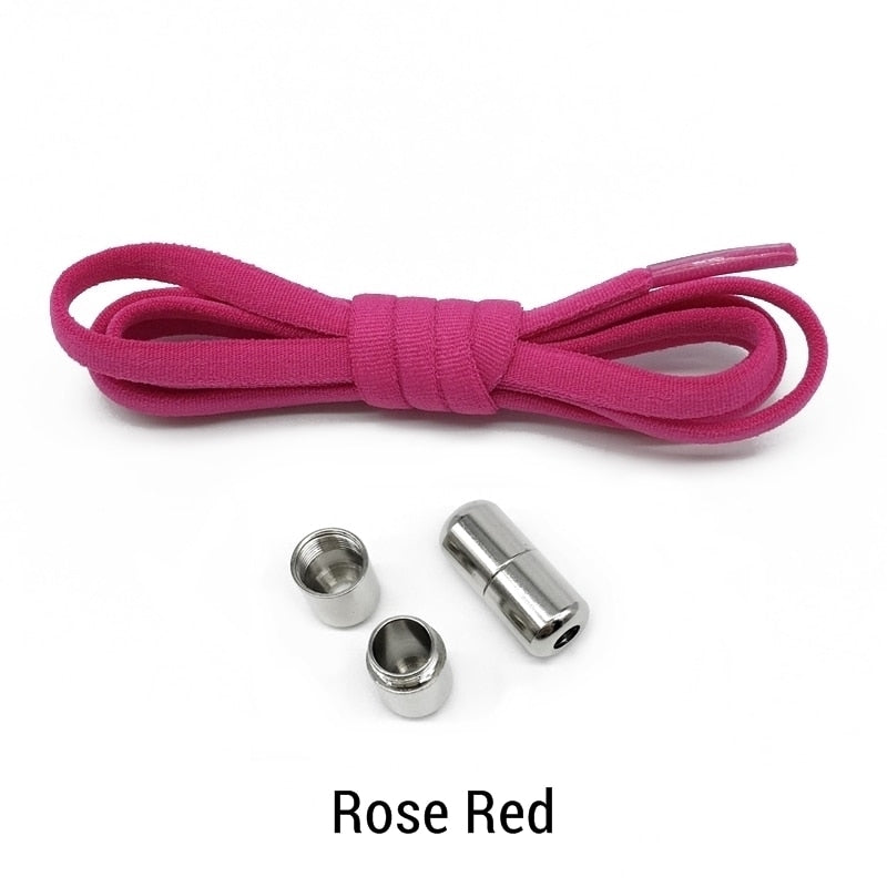 Tieless laces - Nova Gadget Store rose red