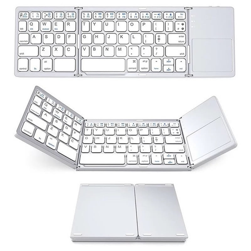 Portable Mini Folding Bluetooth Keyboard