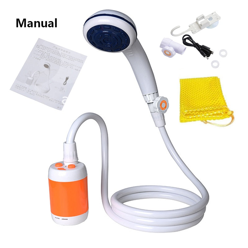 Portable Electric Shower - Nova Gadget Store Orange