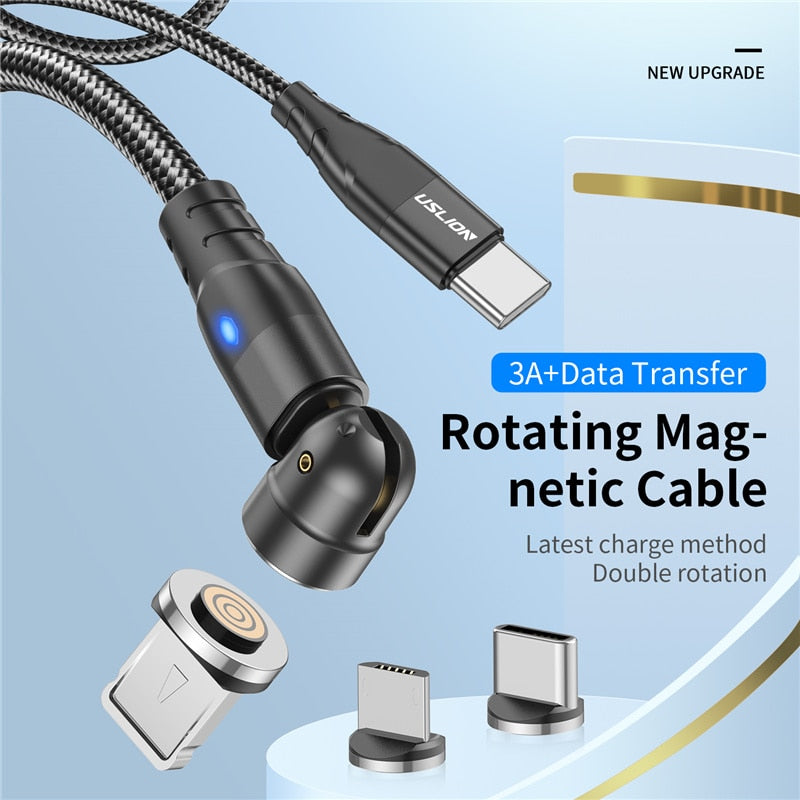 Cable magnético de 60 W con carga rápida 4.0 