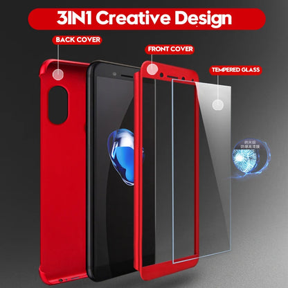 360 Full Cover Case For Xiaomi Redmi Note