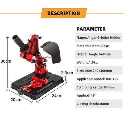 Universal Function Angle Grinder Stand Angle