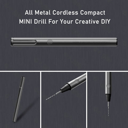 Cordless Mini Electric Drill Pen Multi-Tool with Lithium Battery