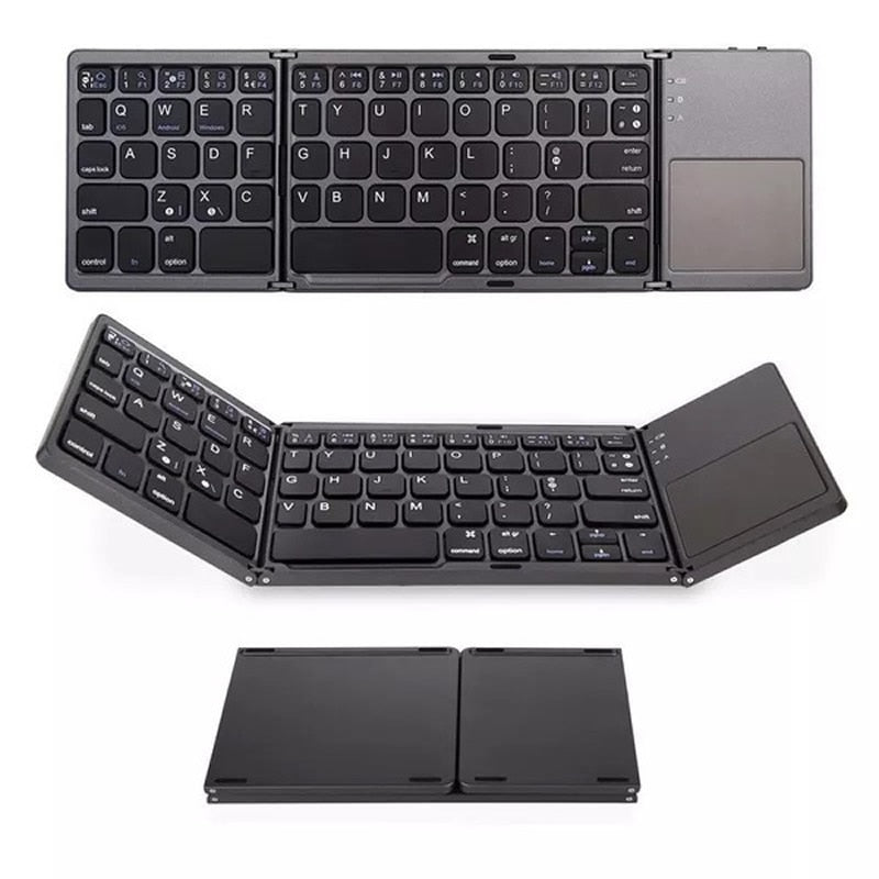 Portable Mini Folding Bluetooth Keyboard