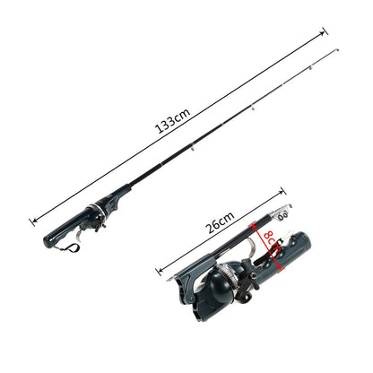 Portable Folding Fishing Rod