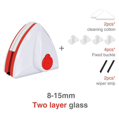 Magnetic Window Cleaner - Nova Gadget Store Two layer glass