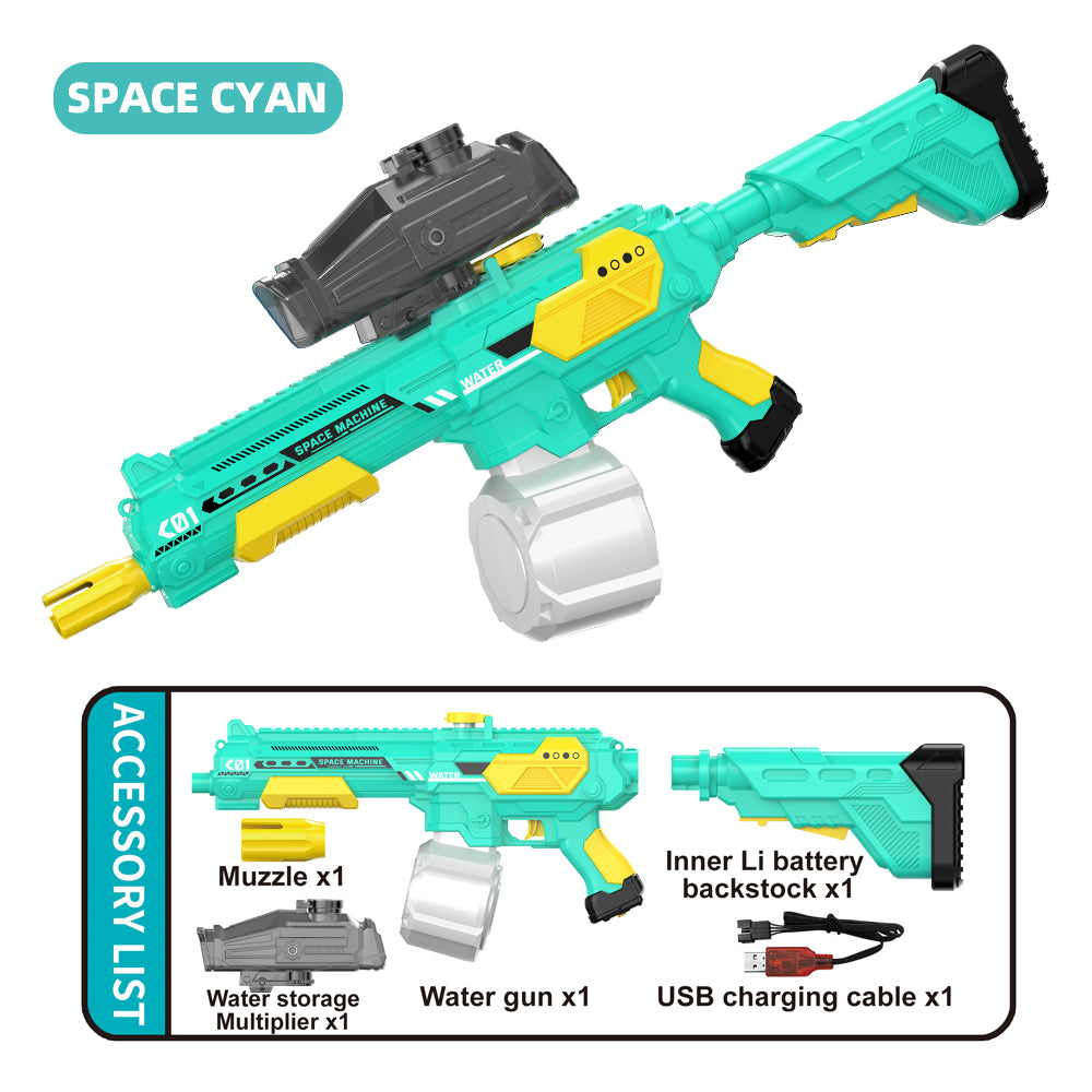 M416 hand self integrated electric water gun large continuous outdoor water play large capacity toy water gun