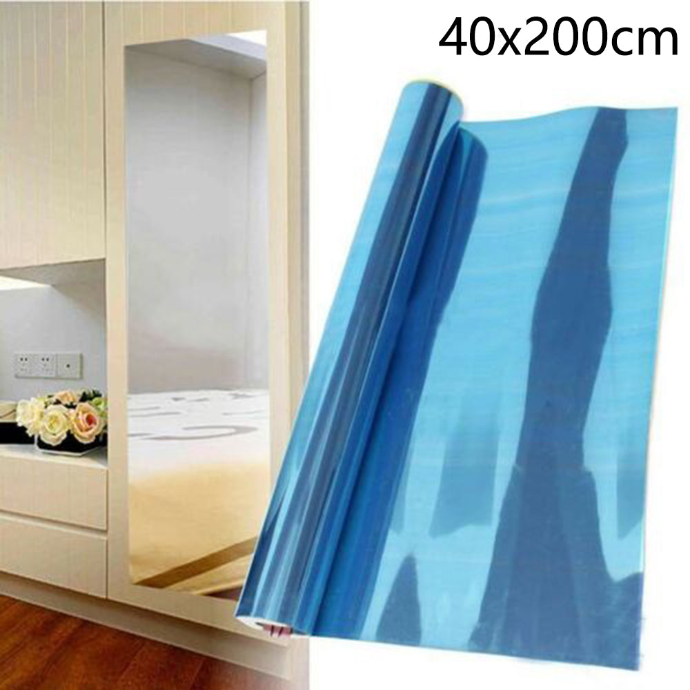 Self-Adhesive Unbreakable Mirror Tile Wall Sticker for Bathroom and Home Decor