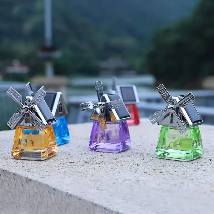 Auto Windmill Solar Car Perfume Car Aromatherapy Car Air Freshener