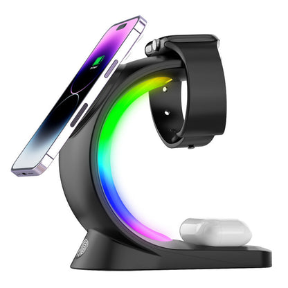 4-in-1 Atmosphere Light Wireless Charger