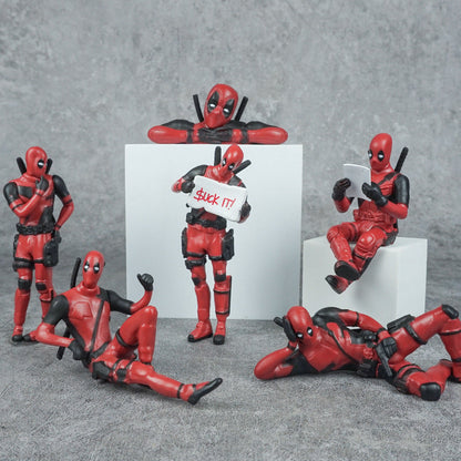 Deadpool Action Figures - Pack of 6