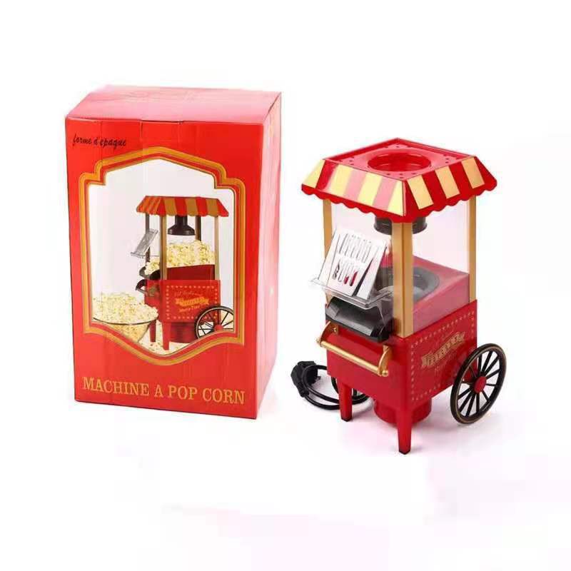 Trolley Popcorn Machine Creative Gift Home Popcorn Maker Household