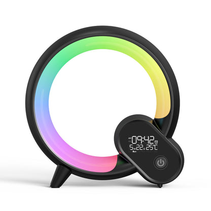 Colorful Alarm Clock with Bluetooth Audio