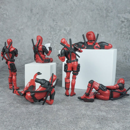 Deadpool Action Figures - Pack of 6