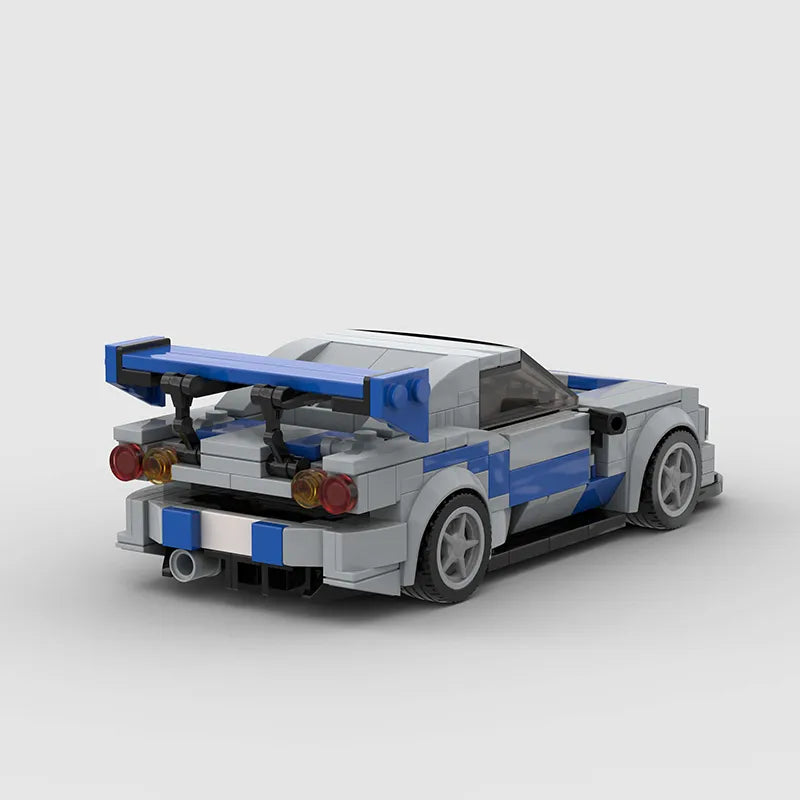 Skyline GT-R R34 MOC Lego