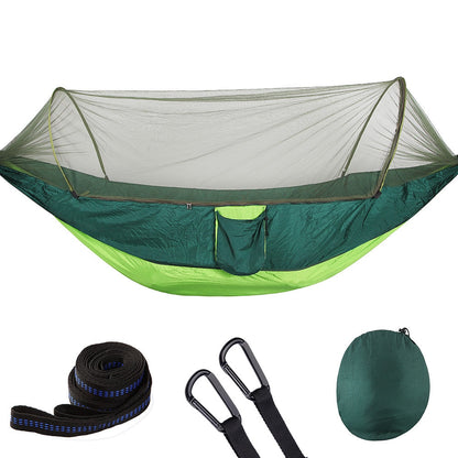 Camping Hammock with Mosquito Net - Nova Gadget Store Army Green