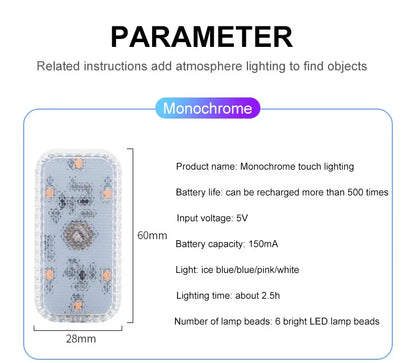 Mini LED Touch Light