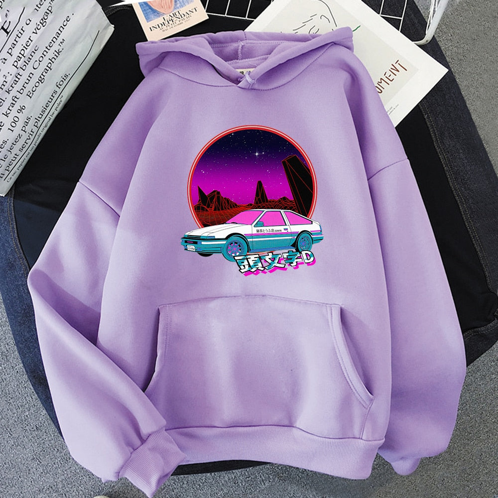 Initial D Purple | Hoodie