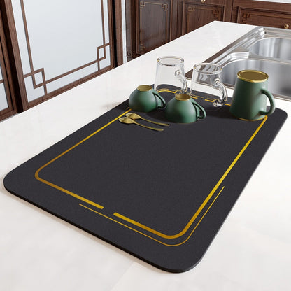 Kitchen Drain Mat - Nova Gadget Store 30x40CM / Black