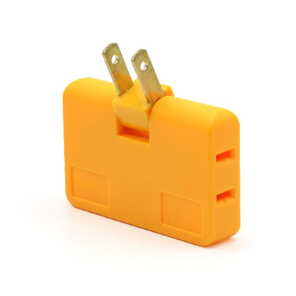 3 In 1 Plug - Nova Gadget Store yellow