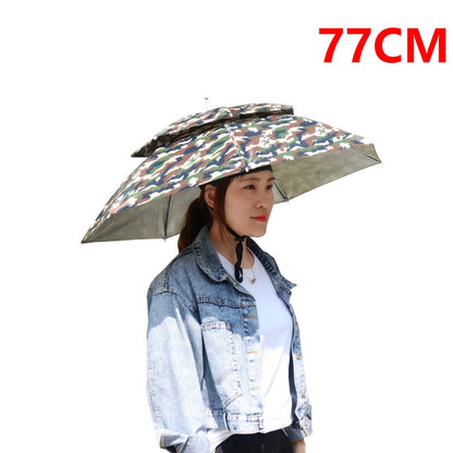 Headwear Cap Umbrella