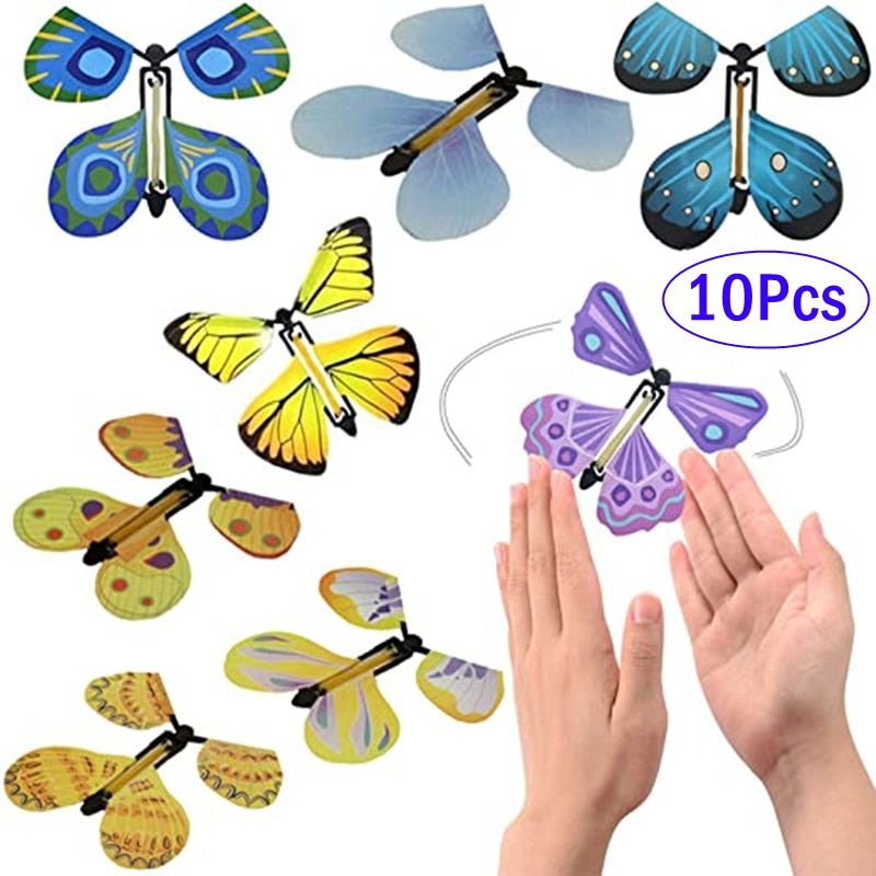 Magic Wind Up Flying Butterfly