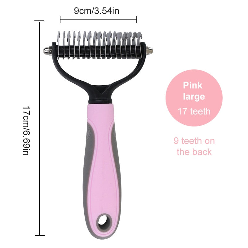 Pet Brush - Nova Gadget Store large pink