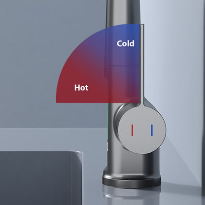 Digital Temperature Display Faucet