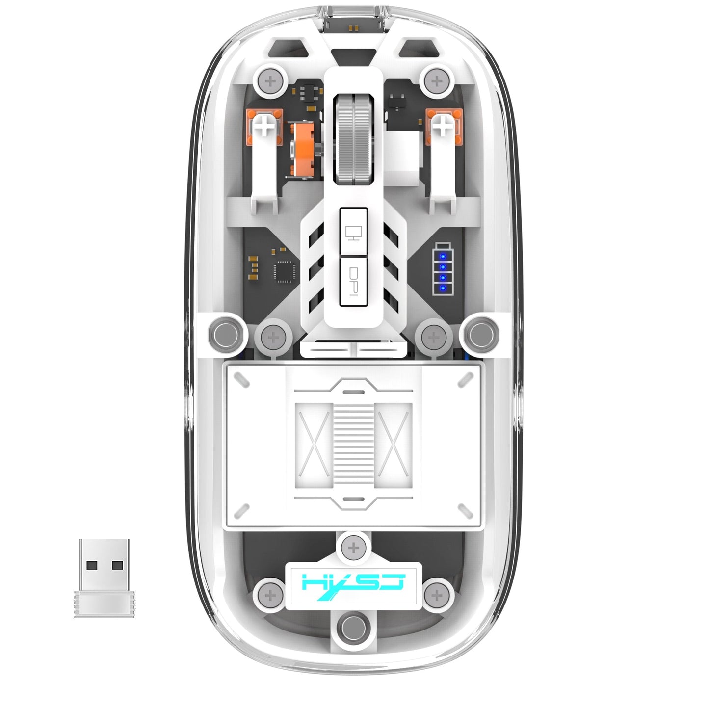 Wireless Transparent Mouse