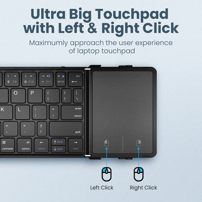 Tri-Folding Wireless Keyboard