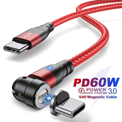 Cable magnético de 60 W con carga rápida 4.0 