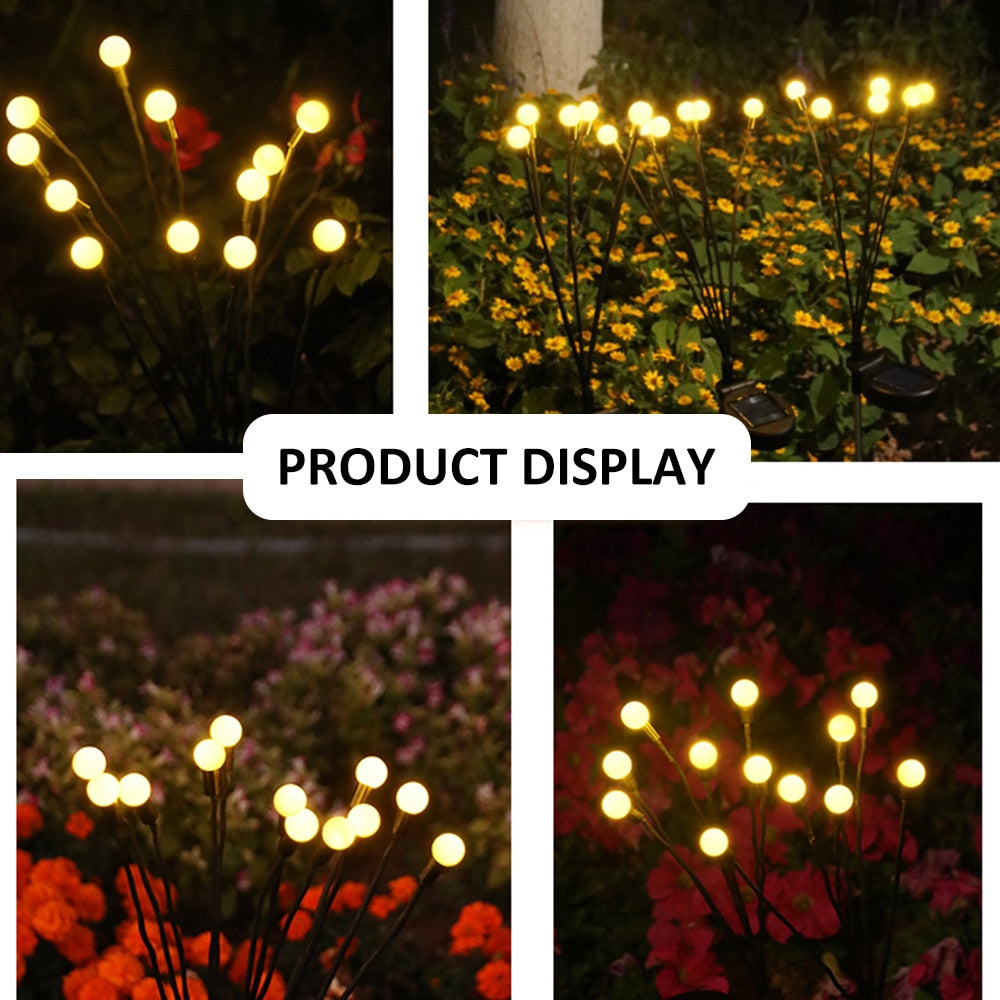 Solar Powered Firefly Lights