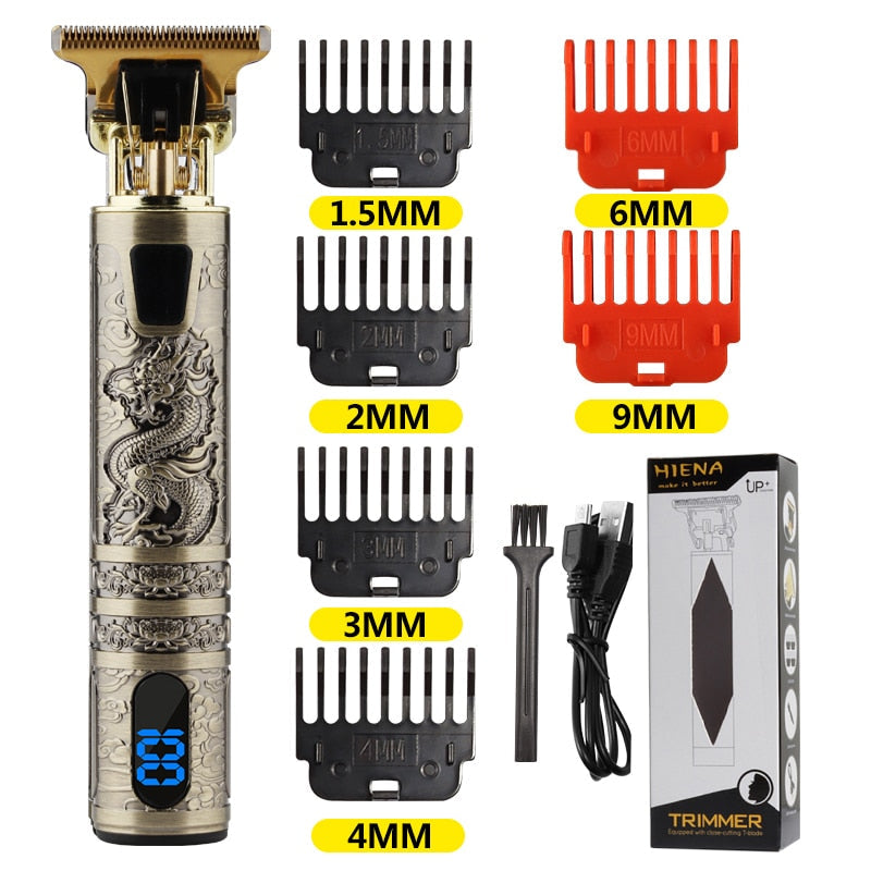 Pro Hair Trimmer - Nova Gadget Store Gold LCD