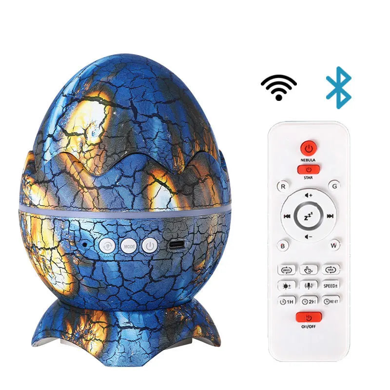 Dinosaur Eggshell Galaxy Projector